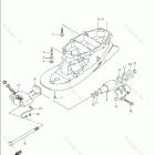 DF 225ZXX Drive Shaft Housing (DF250S,DF200TL)