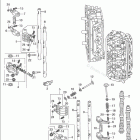 BFT225A Camshaft, Rocker Arm