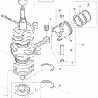 MD50B2 PISTON & CRANK SHAFT