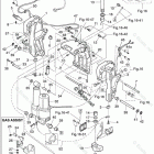 MD50B2 BRACKET (2) POWER TRIM & TILT  /  GAS ASSIST