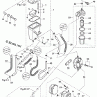 MD50B2 VAPOR SEPARATOR & FUEL LINE