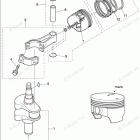 MFS6C PISTON & CRANK SHAFT