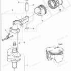MFS6C PISTON & CRANK SHAFT