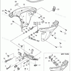 MFS9.9E (EFI) FRONT PANEL & DRIVE SHAFT HOUSING COVER