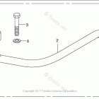 BFTW60A (Power Thrust) Steering Rod Kit