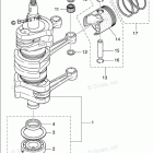 MD75C2 PISTON & CRANK SHAFT