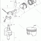 MFS6C PISTON & CRANK SHAFT