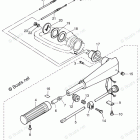 MFS30C TILLER HANDLE (STANDARD)