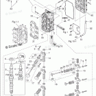 MFS30C CYLINDER HEAD & OIL PUMP