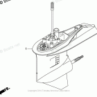 BFT75A Gear Case Assy.