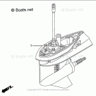 BFT115A Gear Case Assy.