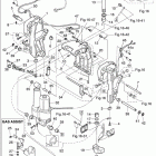 MD40B2 BRACKET (2) POWER TRIM & TILT  /  GAS ASSIST