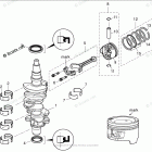 MFS50A PISTON & CRANK SHAFT
