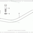 BFTW60A (Power Thrust) Steering Rod Kit