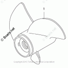 BFTW60A (Power Thrust) Propeller