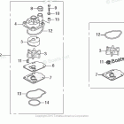 BFT225A WATER PUMP IMPELLER SET