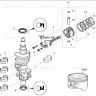 MFS50A PISTON & CRANK SHAFT