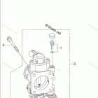 BFTW60A (Power Thrust) КОРПУС ДРОССЕЛЬНОЙ ЗАСЛОНКИ