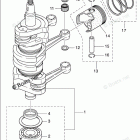MD75C2 PISTON & CRANK SHAFT