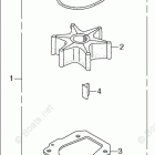 BFT150A Water Pump Impeller Kit (1)