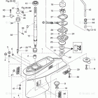 MD40B2 GEAR CASE, DRIVE SHAFT