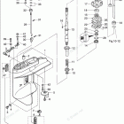 MFS25C GEAR CASE, DRIVE SHAFT