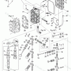 MFS25C CYLINDER HEAD & OIL PUMP