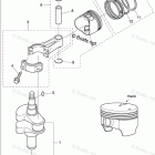 MFS6D PISTON & CRANK SHAFT