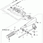 MFS30C TILLER HANDLE (STANDARD)