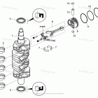 MFS75A PISTON & CRANK SHAFT