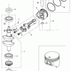 MFS2.5C PISTON & CRANK SHAFT