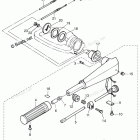 MFS25C TILLER HANDLE (STANDARD)