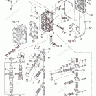 MFS25C CYLINDER HEAD & OIL PUMP