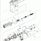 MFS50A GEAR CASE (PROPELLER SHAFT)