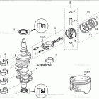 MFS60A PISTON & CRANK SHAFT