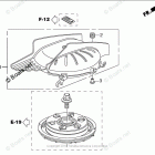 BFT90AK1 A.C. GENERATOR COVER