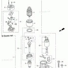 BFT90AK1 STARTER MOTOR