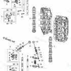 BFT250D Camshaft, Rocker Arm