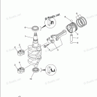 F20LPHA Crankshaft Piston