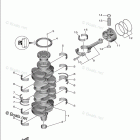 VF90LA Crankshaft Piston