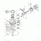 LF175XCA Crankshaft Piston