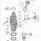 XF425NSB Crankshaft Piston