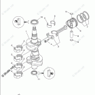 F40SA Crankshaft Piston