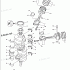 F350NCC Crankshaft Piston