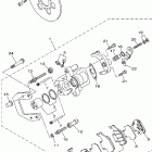 RHINO 450 4WD -YXR45FAV/YXR45FAV_2 Задний тормозной суппорт