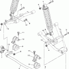 RHINO 450 4WD -YXR45FAV/YXR45FAV_2 Задняя подвеска
