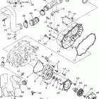 RHINO 450 4WD -YXR45FAVGR Крышка картера двигателя