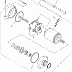 RHINO 660 4WD - YXR66FAV-B ПУСКОВОЙ ЭЛЕКТРОДВИГАТЕЛЬ