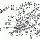 TRX500FE Рама