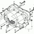 TRX500FM Front crankcase cover (trx500fm / tm)
